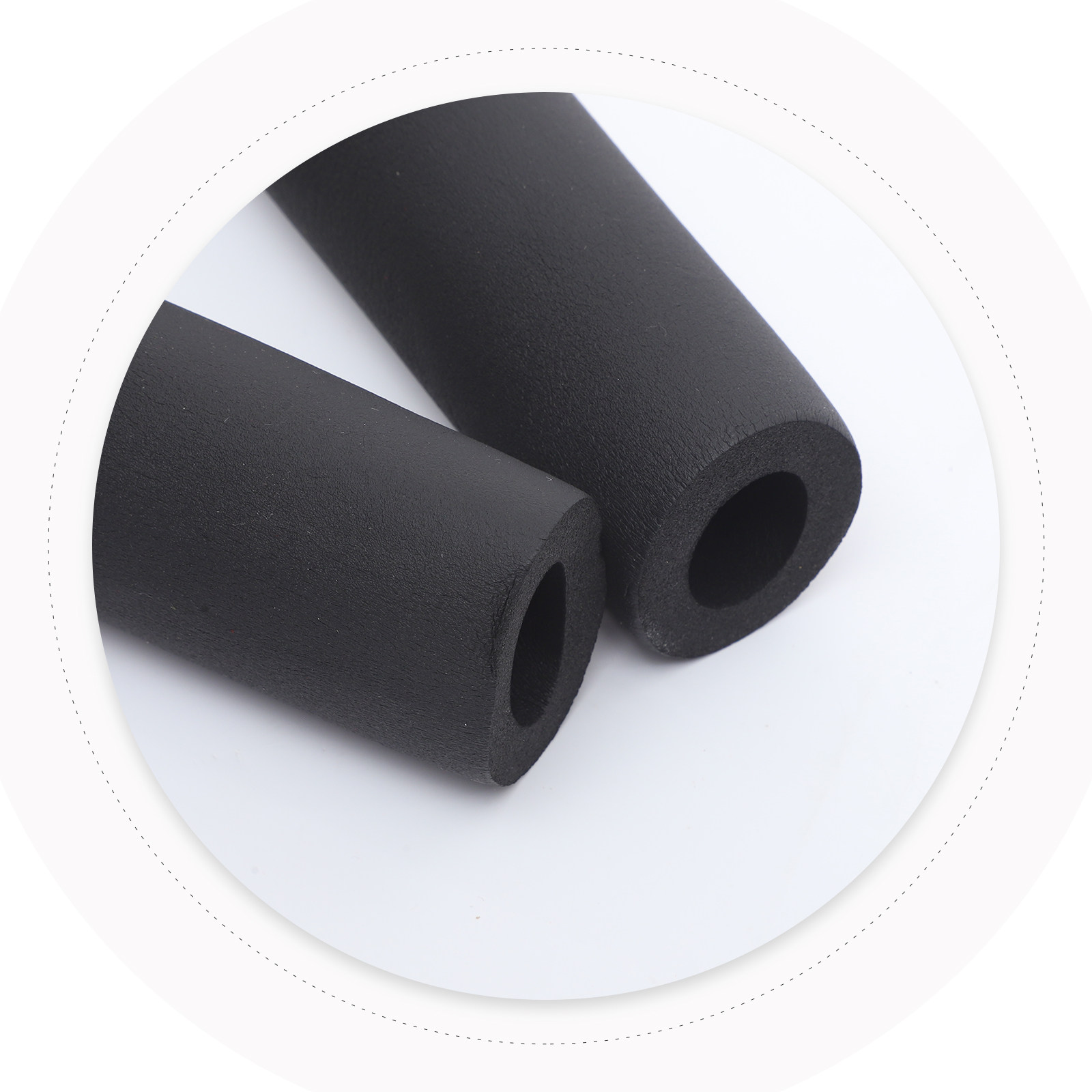 Pipe Insulation Foam - 2個入り、断熱スリーブ、水道管用カバー、高密度断熱スポンジ、凍結防止、屋外・屋内用ホース保護カバー、空気用。