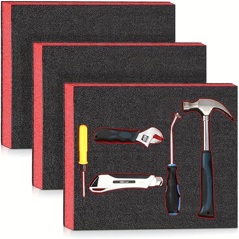カットツールボックスオーガナイザーフォームインサート、頑丈な - Home Improvement Binford Tools のレビューと価格