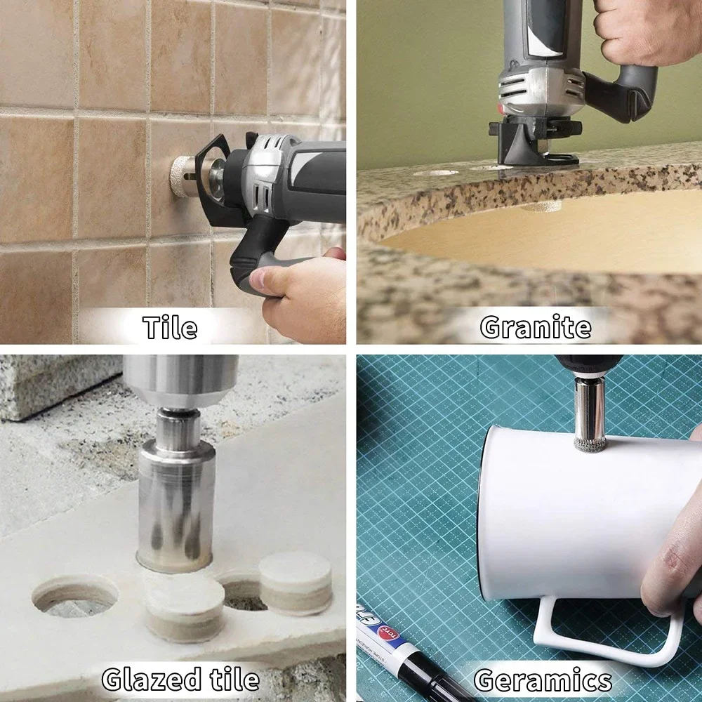 ダイヤモンドコーティングドリルビットセット 10個入り プレ - Home Improvement Retail のレビューと価格
