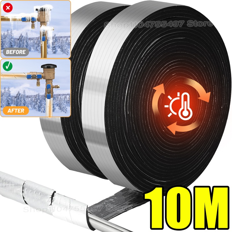 冬用パイプラップ断熱材 32.81FT 屋外パイプフォーム断 - Pipe Insulation Foam のレビューと価格