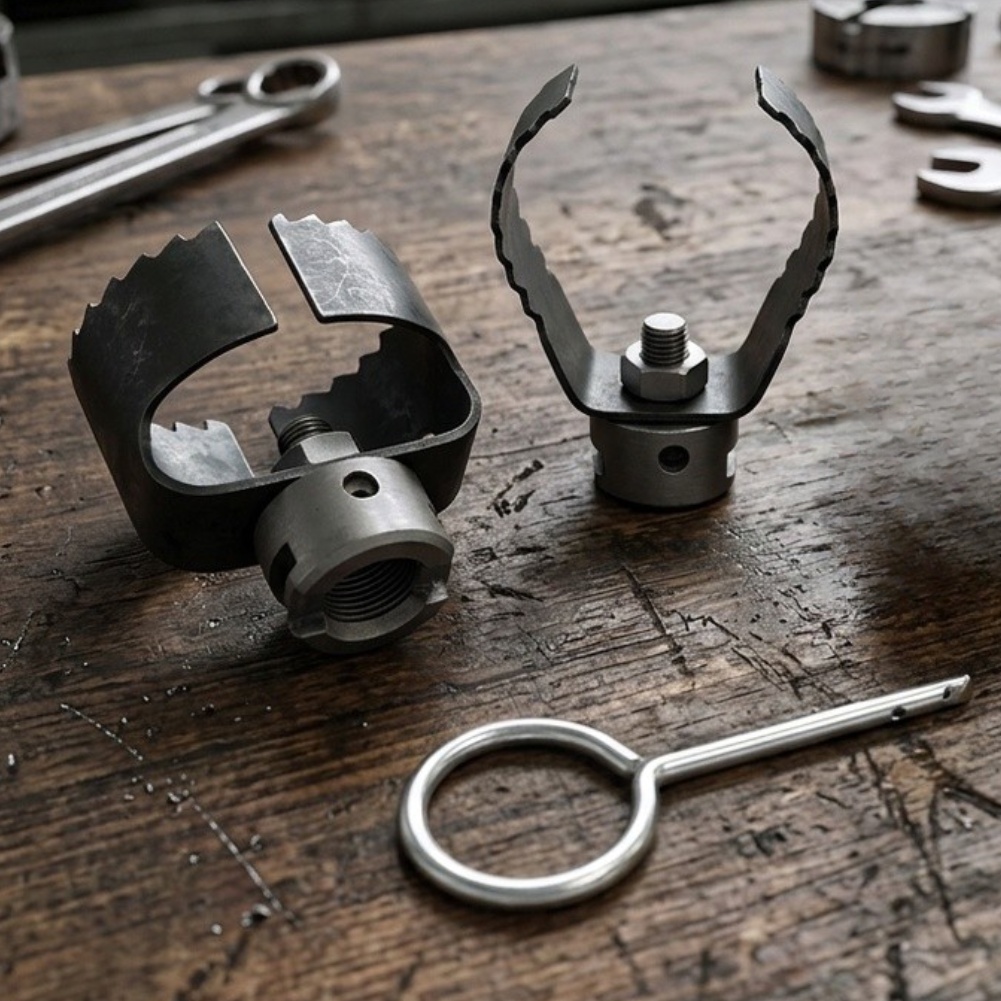 3個入りスチール製排水管清掃ビットセット（4～8インチのパイ - Plumbing Snake Drain のレビューと価格