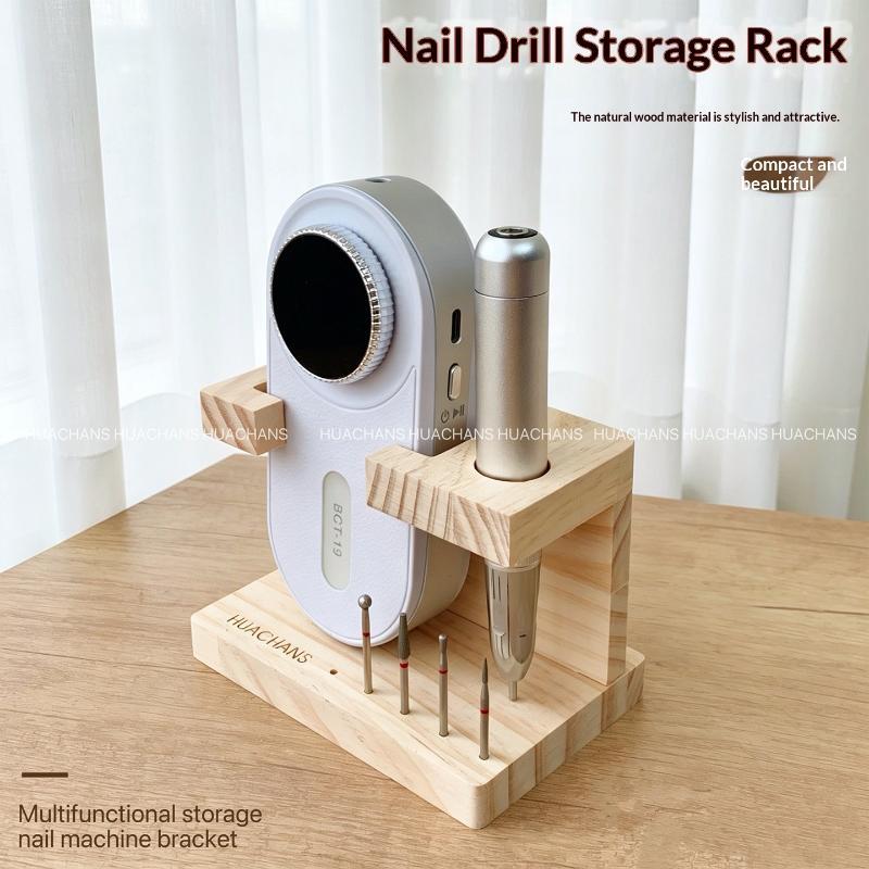 ポータブル木製ネイルドリルビットホルダー 1 個マニキュアツ - Home Improvement Supplies のレビューと価格
