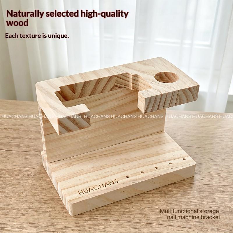 ポータブル木製ネイルドリルビットホルダー 1 個マニキュアツ - Home Improvement Supplies のレビューと価格