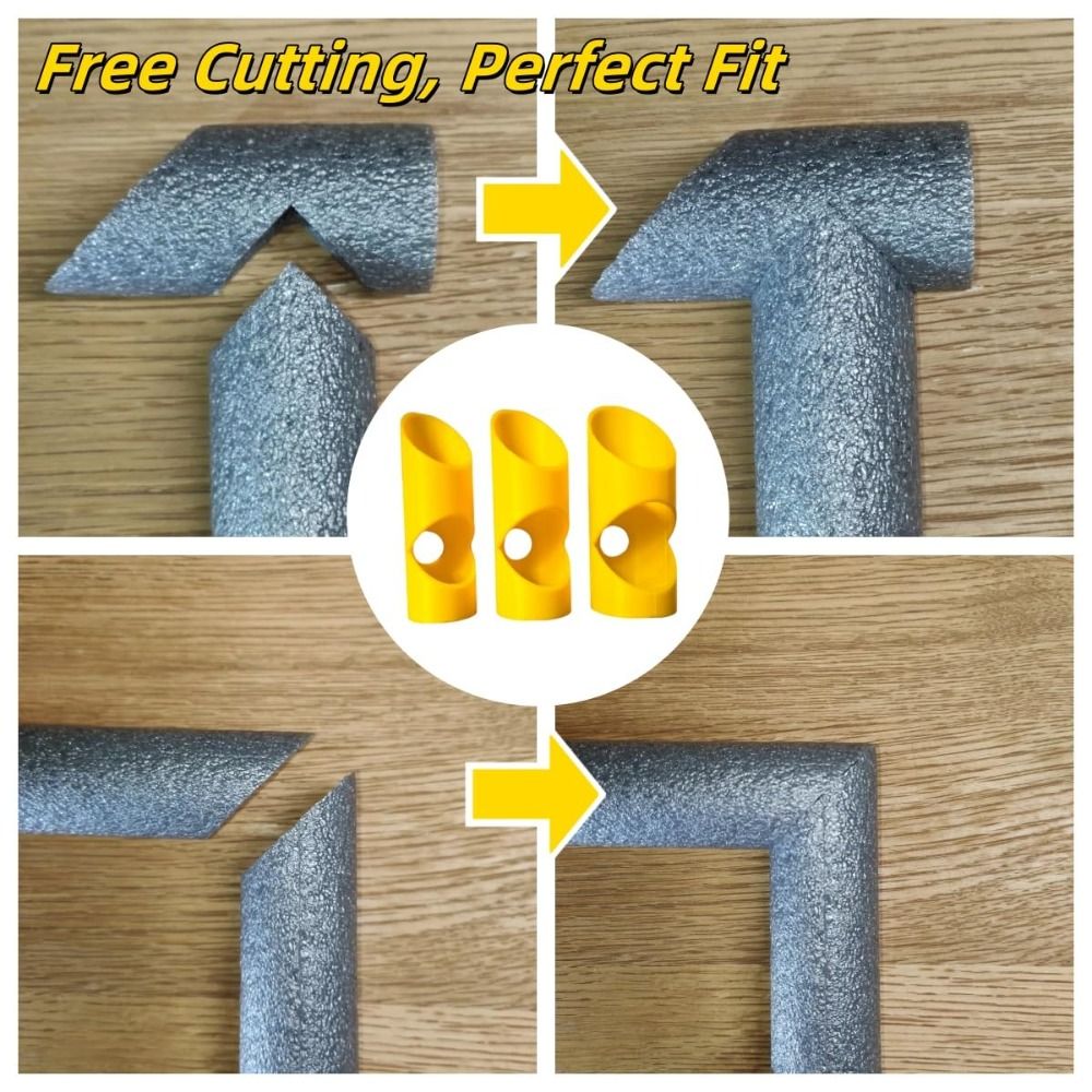 3 個の使いやすいフォームパイプ切断ツール 3 チューブ商業 - Pipe Insulation Foam のレビューと価格