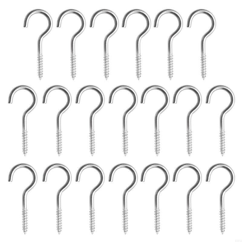 X9FA 20 個天井フック金属壁フック植物、風鈴吊り下げ用 - Deck Screw Stainless のレビューと価格