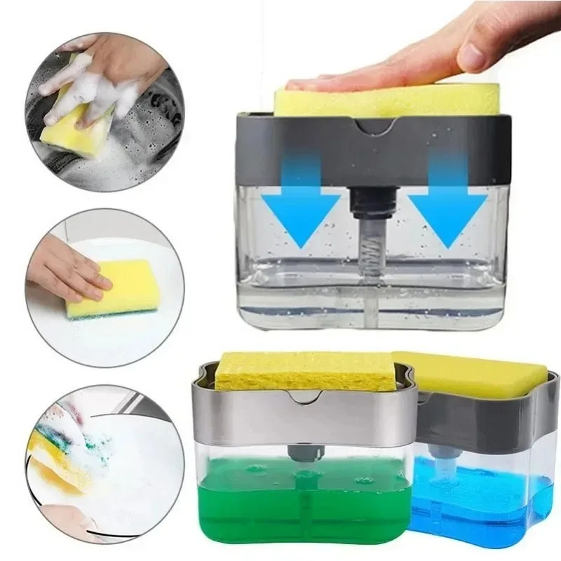 液体石鹸ディスペンサー キッチンシンク スポンジプレス器具  - Home Improvement Retailers のレビューと価格