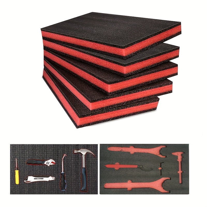カットツールボックスオーガナイザーフォームインサート、頑丈な - Home Improvement Binford Tools のレビューと価格